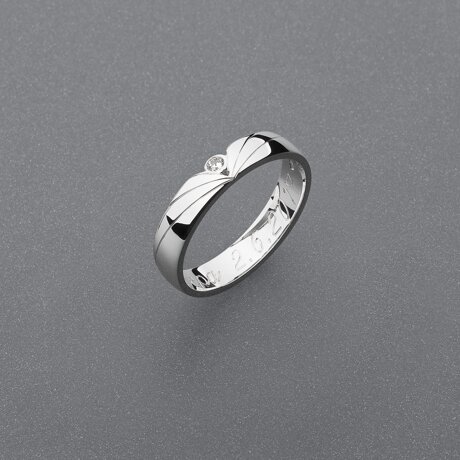 Stříbrný prsten vzor PM07